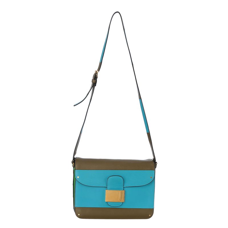 Bolsa-Valentino-Rivet-Transversal-Couro-Tricolor