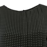 Vestido-Seda-Verde-Musgo-e-Bolinhas-Brancas