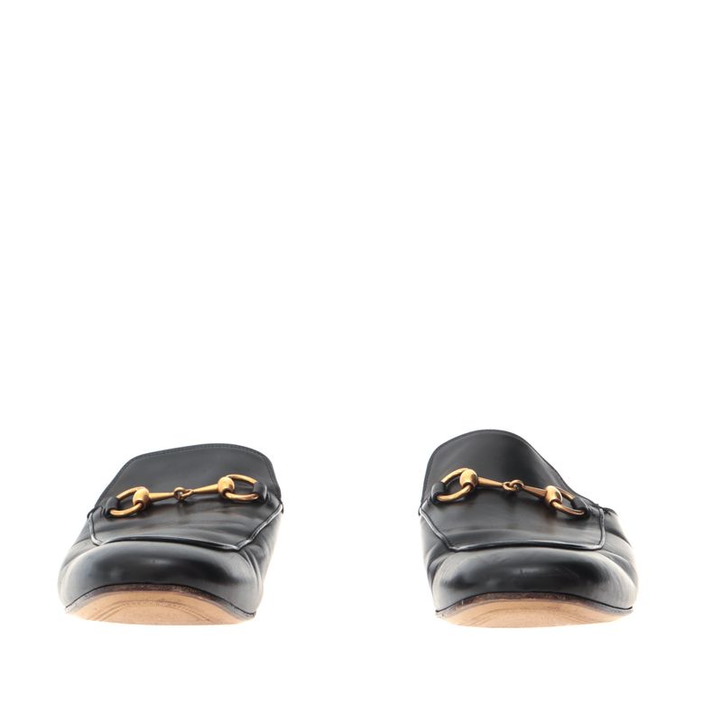 Mule-Gucci-Princetown-Horsebit-Couro-Preto