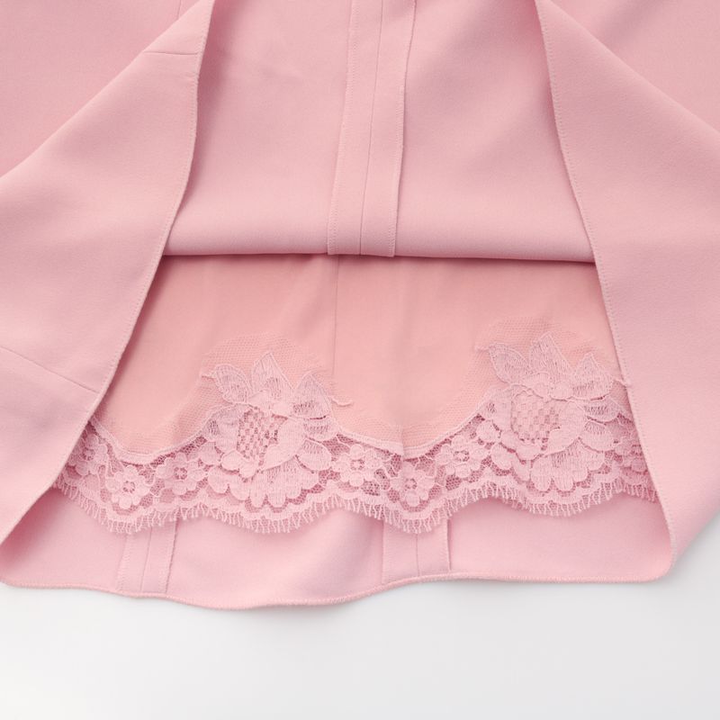 Saia-Dolce-Gabbana-Midi-Rosa