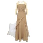 Vestido-Carlos-Miele-Seda-e-Tule-Bege