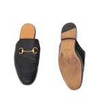 Mule-Gucci-Princetown-Horsebit-Couro-Preto