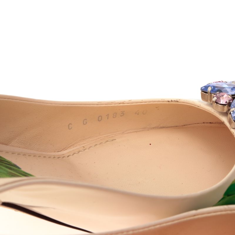 Slingback-Dolce-Gabbana-Hortensias-e-Cristais