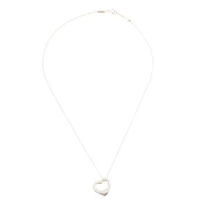 Colar Tiffany & Co Open Heart 16mm Prata
