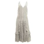 Vestido-Cris-Barros-Listrado-Creme-e-Marinho