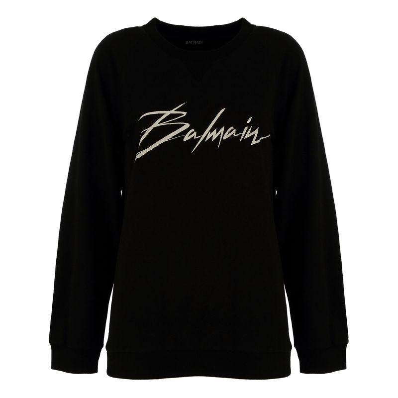 Casaco-Balmain-Tecido-Preto