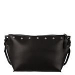 Bolsa-Celine-Couro-Preto-e-Metal-Prateado