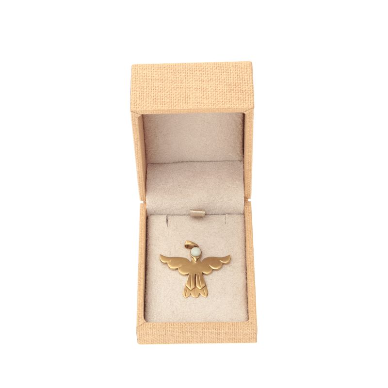 Pingente-Anjo-Ouro-Amarelo