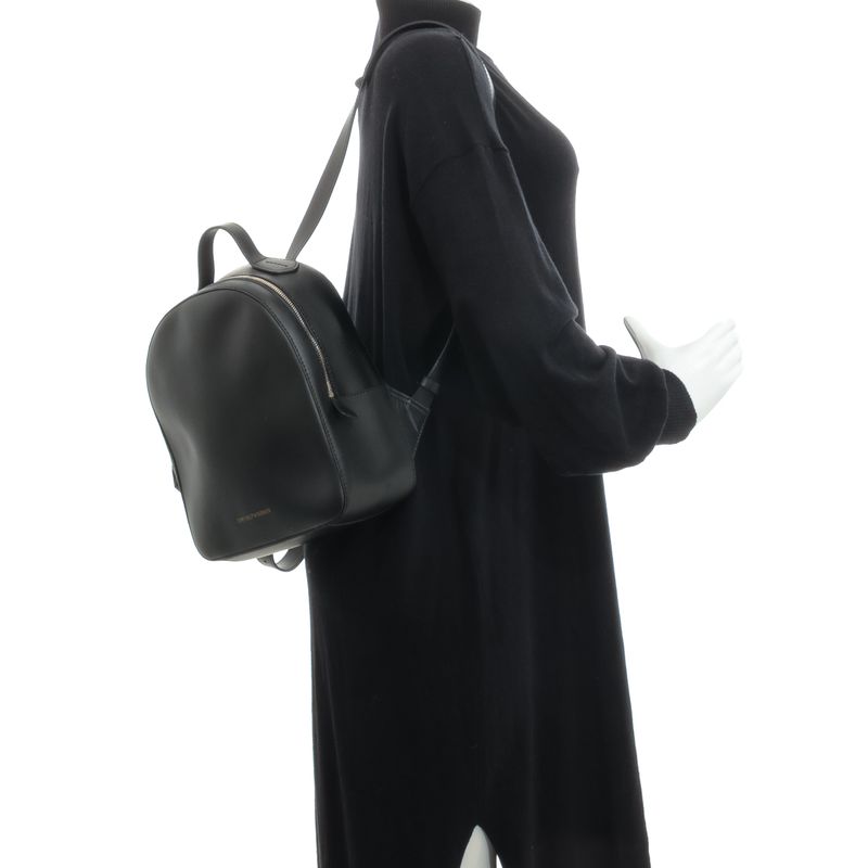 Mochila-Emporio-Armani-Couro-Preto