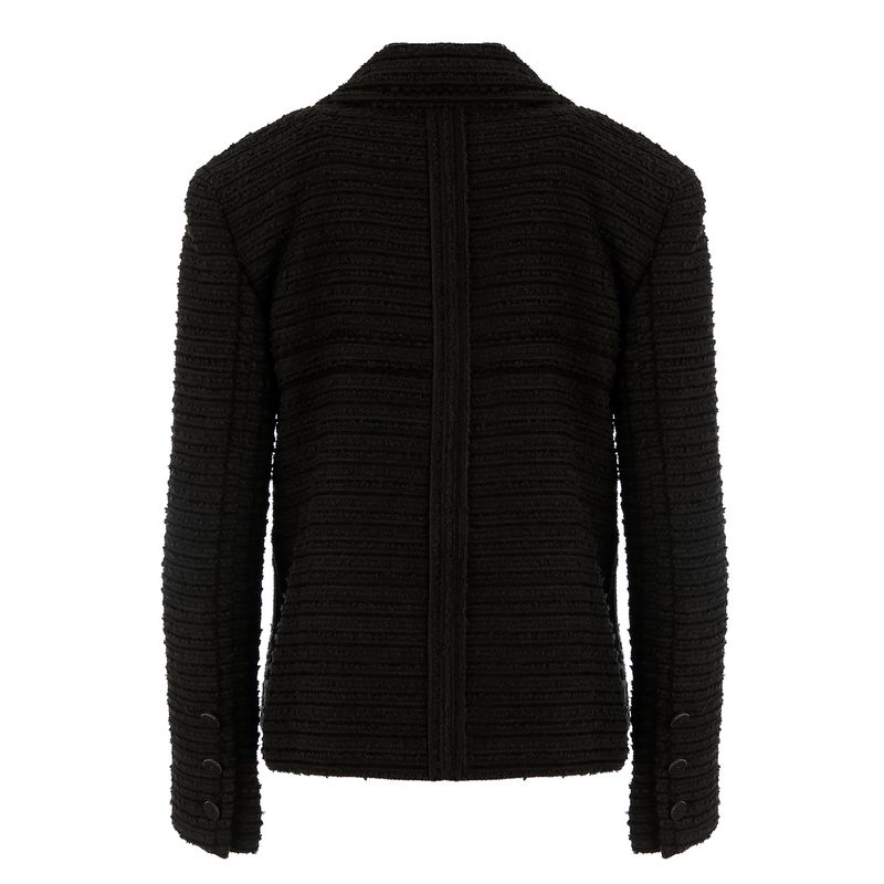 Blazer-Chanel-Tecido-Preto