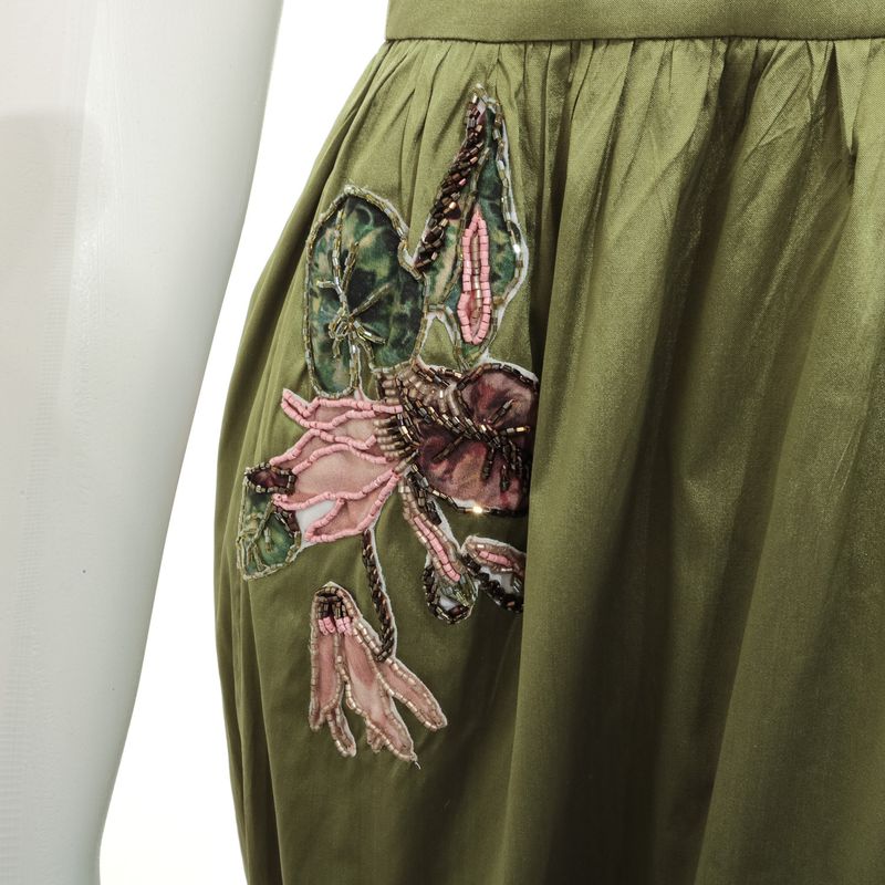 Vestido-Pat-Bo-Longo-Verde-e-Rosa