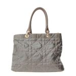 Bolsa-Christian-Dior-Cannage-Tecido-Grafite