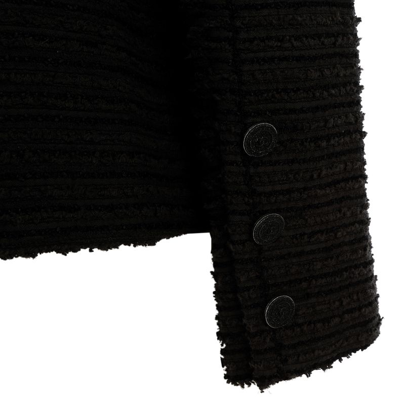 Blazer-Chanel-Tecido-Preto