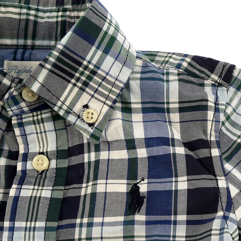 Camisa-Ralph-Lauren-Infantil-Tecido-Xadrez
