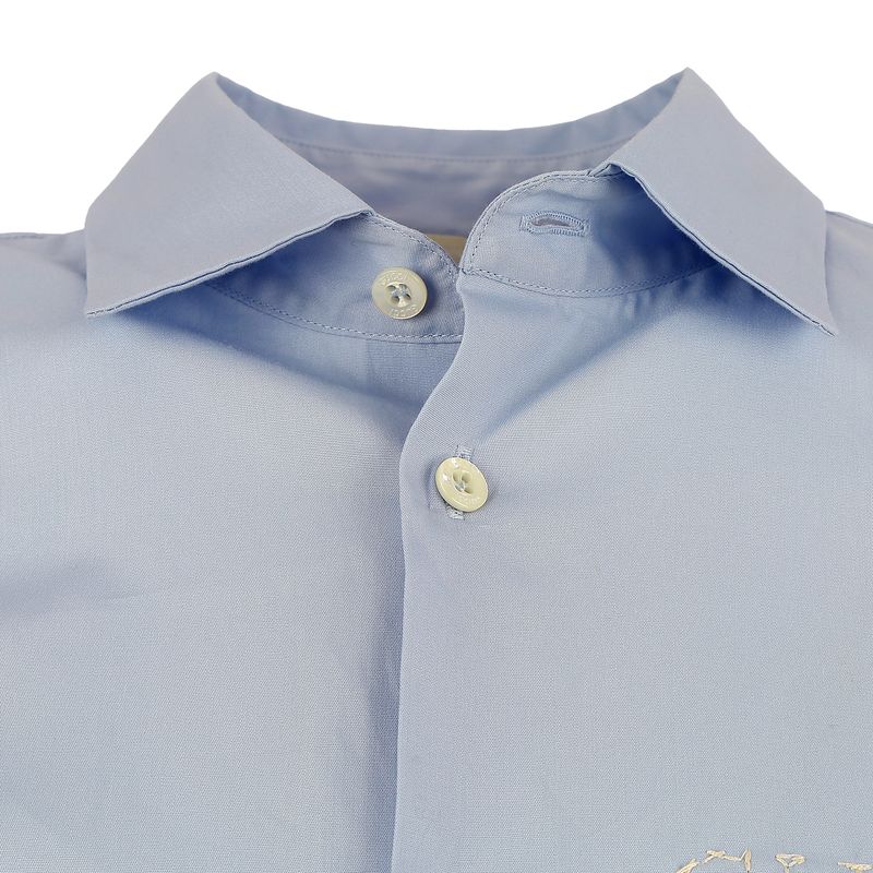 Camisa-Infantil-Gucci-Tecido-Azul