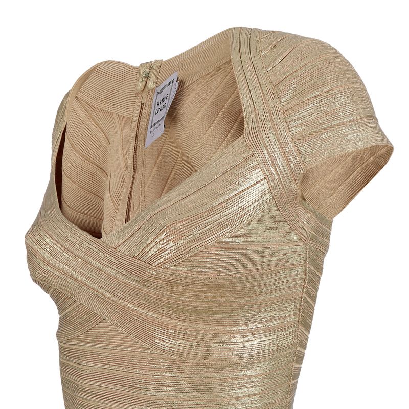 Vestido-Herve-Leger-Bandagem-Bege