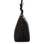 Bolsa-Celine-Couro-Preto-e-Metal-Prateado