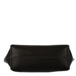 Bolsa-Celine-Couro-Preto-e-Metal-Prateado