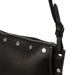 Bolsa-Celine-Couro-Preto-e-Metal-Prateado