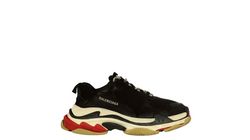 Tenis balenciaga best sale preto e vermelho