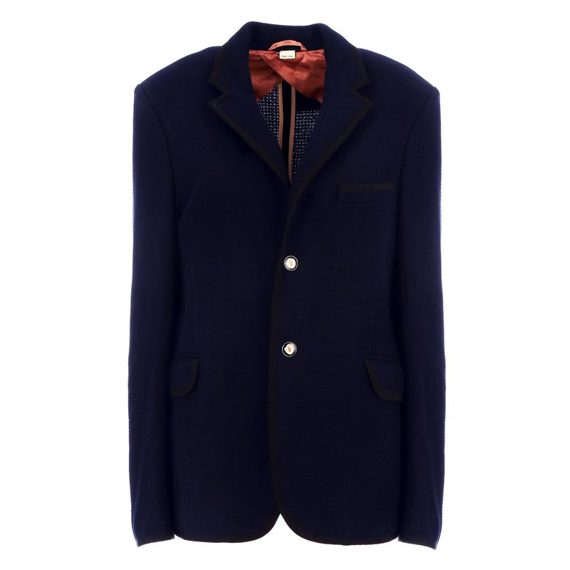 Blazer-Gucci-Tecido-Azul-Marinho