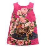 Vestido-Dolce---Gabbana-Infantil-Rosa-Gato
