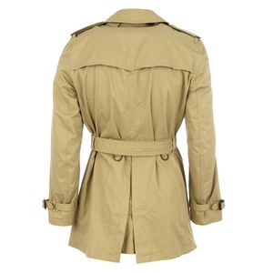 Trench Coat Burberry Tecido Bege e Housecheck