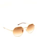 Oculos-Ray-Ban-Jack-Marrom-e-Dourado