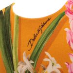 Vestido-Dolce---Gabbana-Infantil-Amarelo-Floral