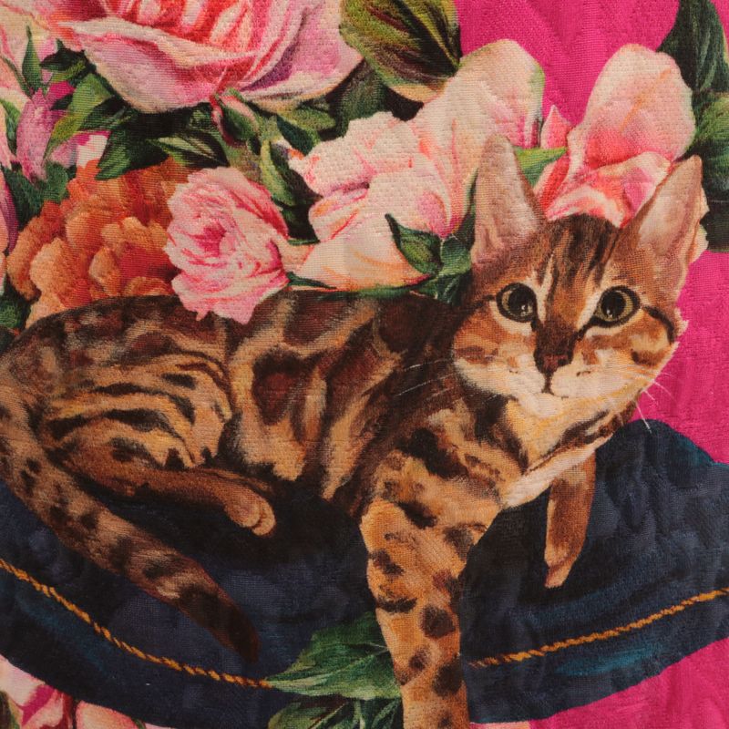 Vestido-Dolce---Gabbana-Infantil-Rosa-Gato