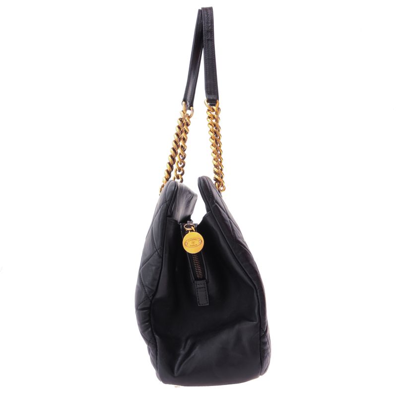 Bolsa-Chanel-CC-Crow-Tote-Preta