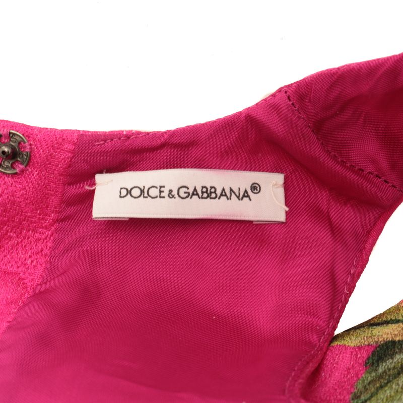 Vestido-Dolce---Gabbana-Infantil-Rosa-Gato