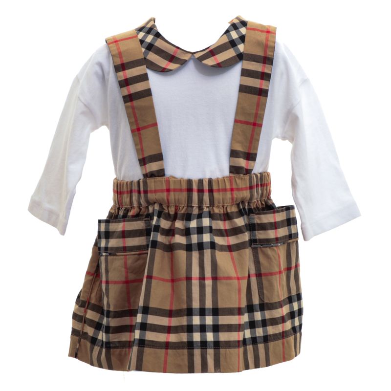 Conjunto-Burberry-Infantil-Body-e-Saia-House-Check