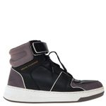 Tenis-Armani-Exchange-Cano-Alto-Preto-e-Cinza