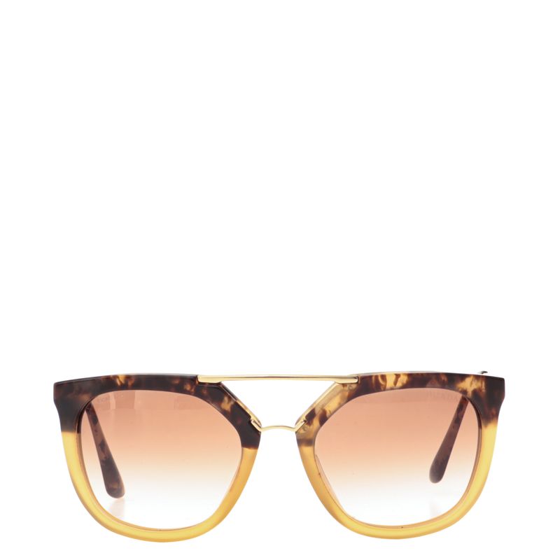 Oculos-Prada-SPR-13Q-Metal-Dourado-Acetato-Bege