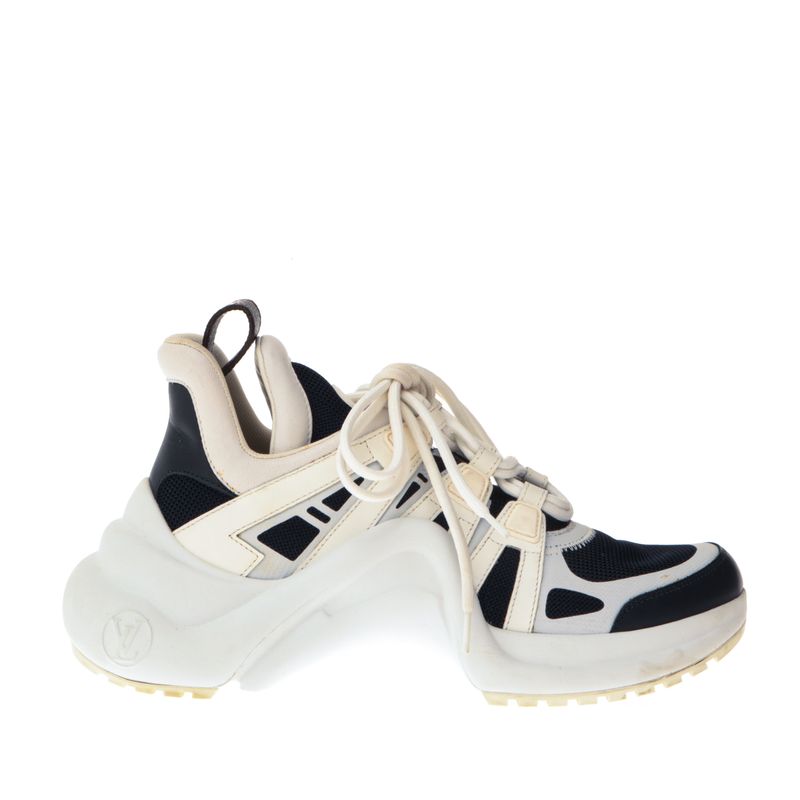 Tenis-Louis-Vuitton-LV-Archlight-Branco-e-Preto