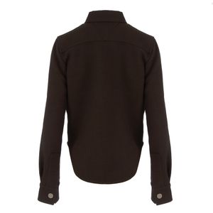 Jaqueta Bottega Veneta Tecido Marrom e Preto