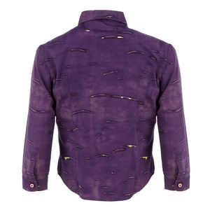 Camisa Prada Tecido Roxo