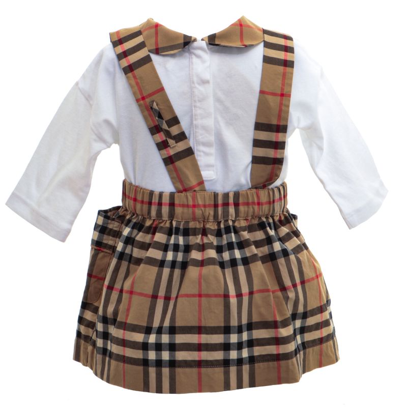 Conjunto-Burberry-Infantil-Body-e-Saia-House-Check