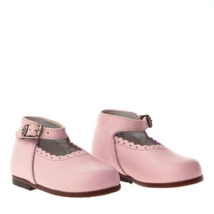 Sapato Tartine et Chocolat Infantil Couro Rosa