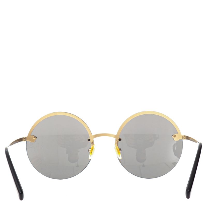 Oculos-Versace-Redondo-Preto-e-Dourado