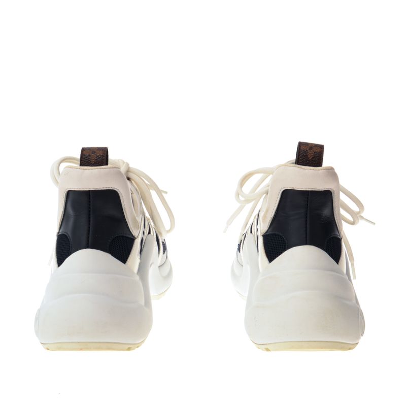 Tenis-Louis-Vuitton-LV-Archlight-Branco-e-Preto