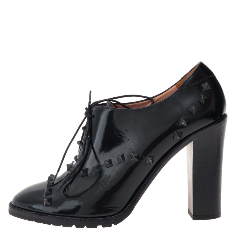 Ankle-Boot-Valentino-Garavani-Preta-Studs