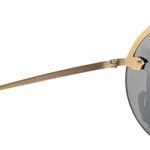 Oculos-Versace-Redondo-Preto-e-Dourado