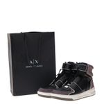 Tenis-Armani-Exchange-Cano-Alto-Preto-e-Cinza