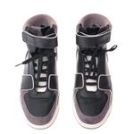 Tenis-Armani-Exchange-Cano-Alto-Preto-e-Cinza