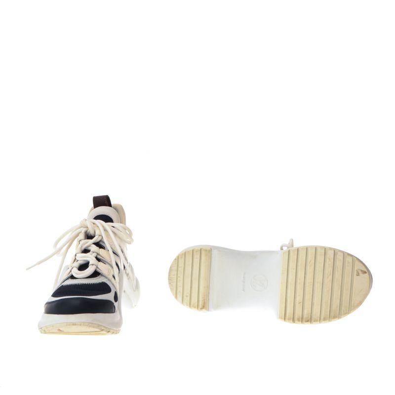 Tenis-Louis-Vuitton-LV-Archlight-Branco-e-Preto