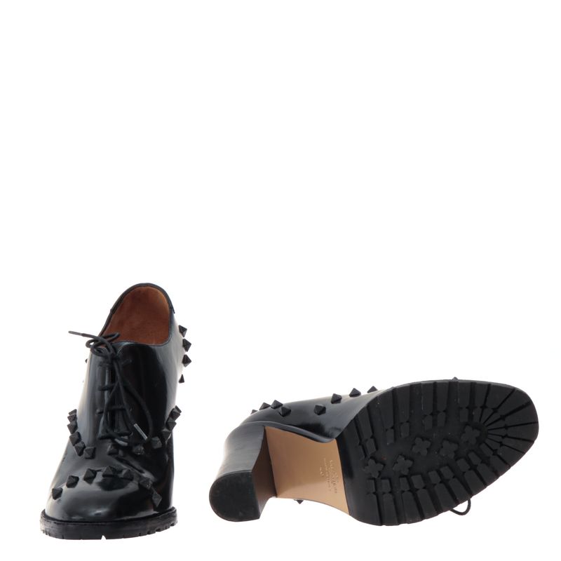 Ankle-Boot-Valentino-Garavani-Preta-Studs