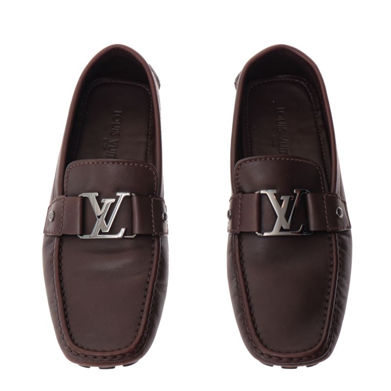 Mocassim-Louis-Vuitton-Couro-Marrom