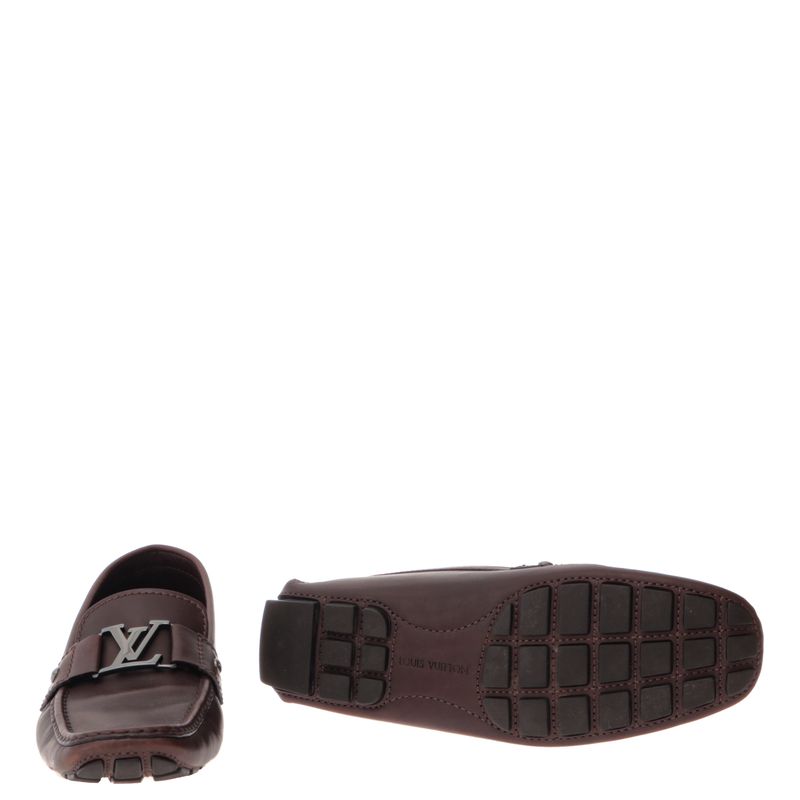 Mocassim-Louis-Vuitton-Couro-Marrom